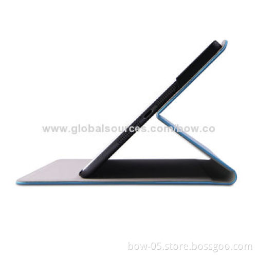 PU Leather Tablet PC Folio Case for iPad Air/5, ODM/OEM Orders Available